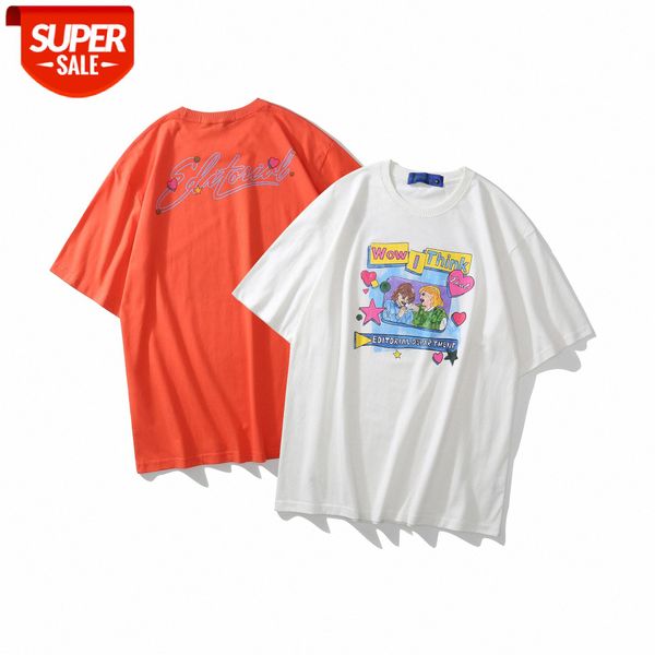 

lawfoo men's casual letter printing loose short-sleeved t-shirt #9o3f, White;black