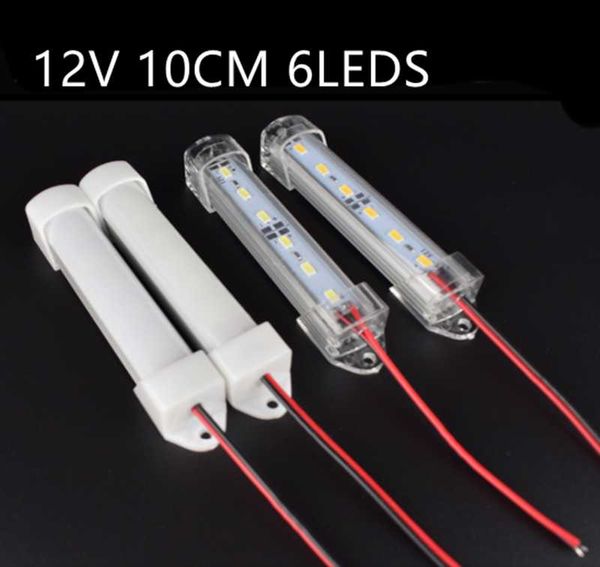 

bulbs 5pcs*10cm factory wholesale dc 12v smd 5730 5630 led hard rigid strip bar light aluminium shell +pc cover