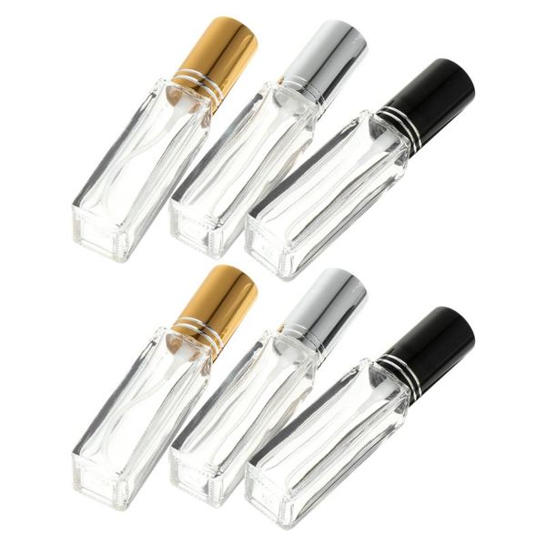 

storage bottles & jars 6pcs 10ml portable travel perfume empty