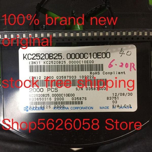 

smart power plugs kc2520b25.0000c10e00 smd 100% original 10pcs-100pcs/lot stock