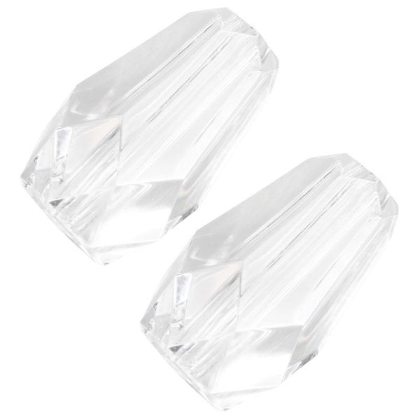 

2pcs acrylic table light center column adornment delicate diamond decor wall lamp