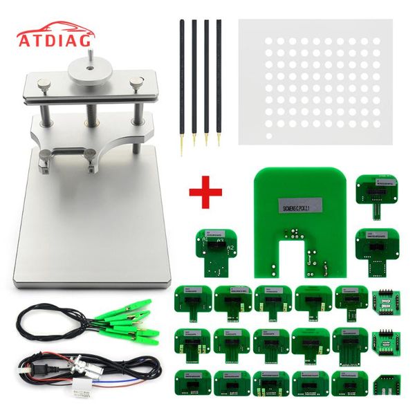 

diagnostic tools est ecu board bracket led bdm frame with 4 probe pen modified for fgtech auto chip tuning tool ship