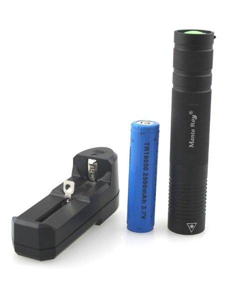 

manta ray cree xp-l v6 1600lm 5-mode led +1x18650+1xcharger flashlights torches