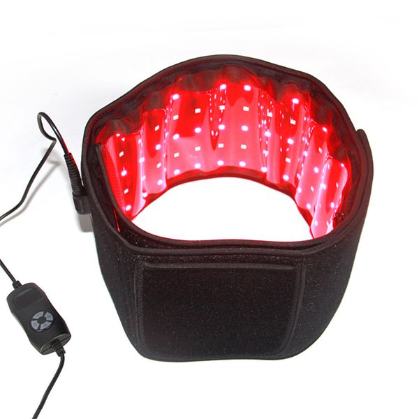 Schmerzlinderung Taille Abnehmen Lipo Infrarot 635nm 860nm Laser LED Armbänder Rot Lichttherapie Gürtel Wrap