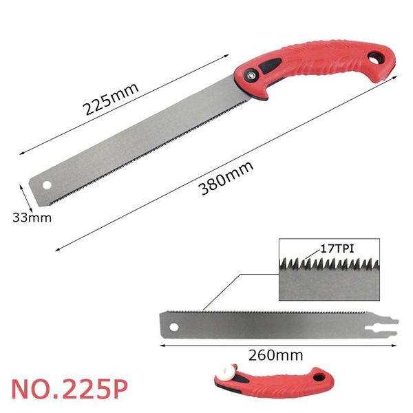 

lightweight double-sided handsaw 6-18 tooth woodworking garden pruning hand tools