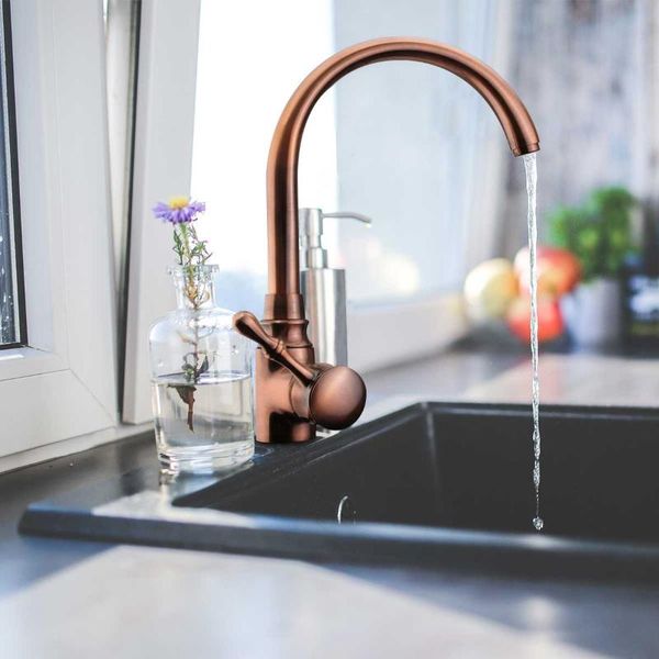 

kitchen faucets xueqin antique red copper bathroom basin faucet sink vessel single handle deck mounted mixer tap cold and