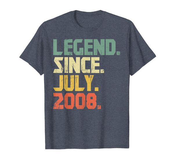 

Legend Since July 2008 T-Shirt Gift Born In 2008 Shirt Gift, Mainly pictures