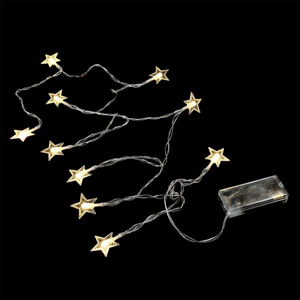 

pendant necklaces 2pcs chic fashion star shaped light decor lamp string ornament for, Silver