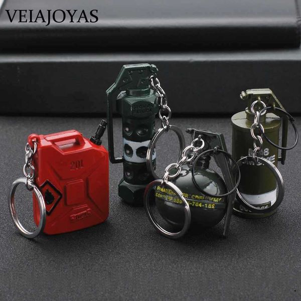 Jogo Hot Pubg Arma Modelo Metal Keychain Moda Bolsa De Carro Chaveiro Alta Qualidade Charme Pan Anel Chaveiro Porte Clef CS Gozeira Jóias G1019