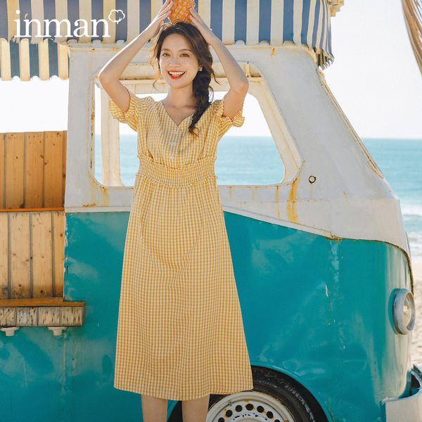 

dress summer v-neck petal sleeve french style nipped waist dress ci68, Black;gray