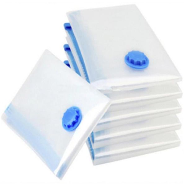 

storage bags convenient vacuum bag organizer portable transparent clothes seal compressed travel saving space package