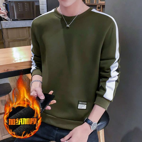 

warm winter men's tracksuits sweatshirt with long fleece sweater, Gray