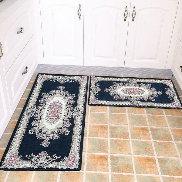 

carpets europe kitchen mat jacquard carpet entrance door non-slip hallway bedroom area rug water absorption