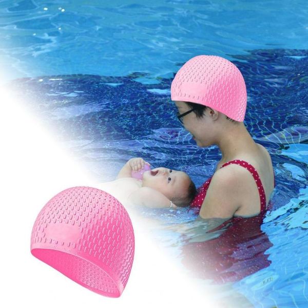 

swimming caps long hat hair silicone adults for cap ergonomic large waterproof