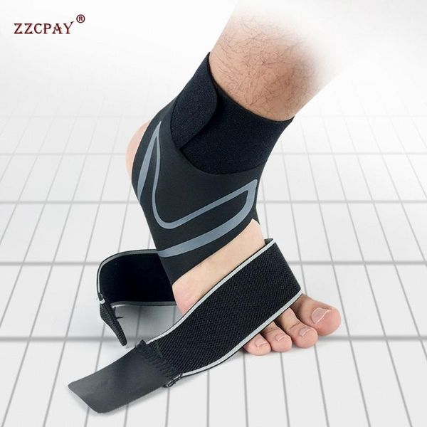 

plantar fasciitis and ankle support for sprained tendonitis heel pain relief adjustable strap light weight breathable, Blue;black