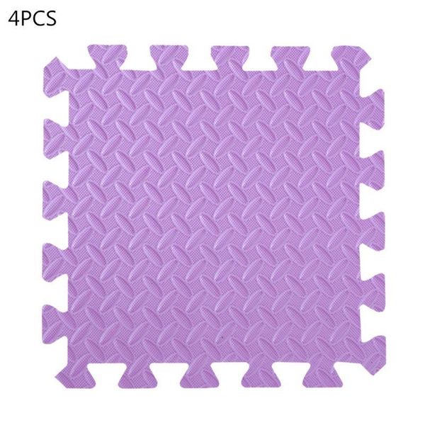 

yoga mats 4pcs eva interlocking exercise foam floor with border for gym fitness f3mc