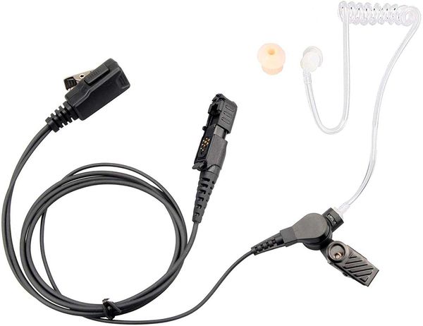 2-Draht-Zwei-Wege-Radio-Überwachungs-Ohrhörer-Headset-Kit für Motorola mit einem Paar Ohrpass-Ohrhörern Xpr3300 Xpr3500 XIR P6620