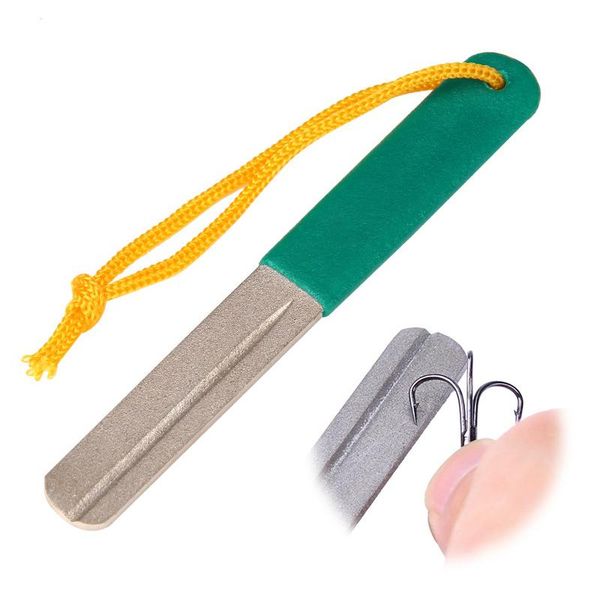 

diamond fishing hook hone for treble fishook sharpening tackle box sharpener fish accessory tool accessories