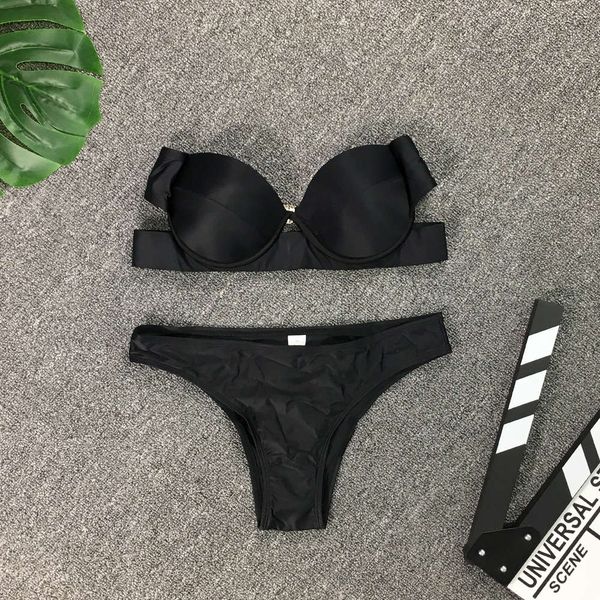 

bra black hard pack sub body swimsuit women's swimsuit, White;black