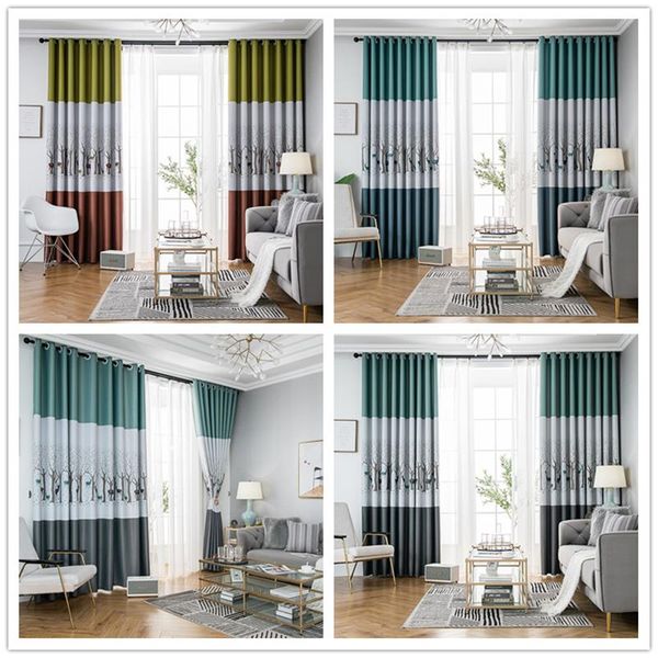

gyrohome 1pc blackout curtain om "customised" window linen livingroom dec & drapes