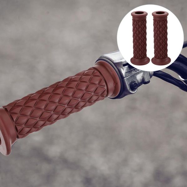 

handlebars 1 pair anti-slip motorbike hand grip replaceable motorcycle handle bar