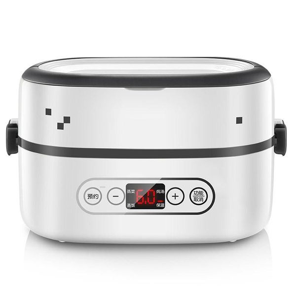 

mini electric rice cooker intelligent automatic warmer steamer portable box heat triming lunch cookers