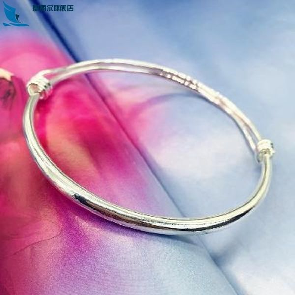 

new silver bracelet for men and women, Red;blue