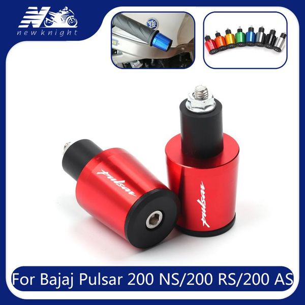 

handlebars for bajaj pulsar 200 ns/200 /200 as 7/8" 22mm motorcycle accessories cnc aluminum handlebar grip end plug handle bar cap