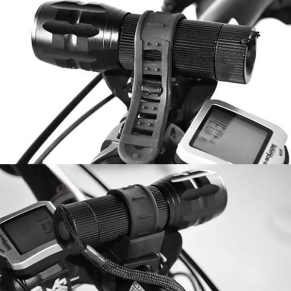 

adjustable 360 degree rotatable cycling grip mount bike clamp clip bicycle led torch light lamp holder cmg786 lights