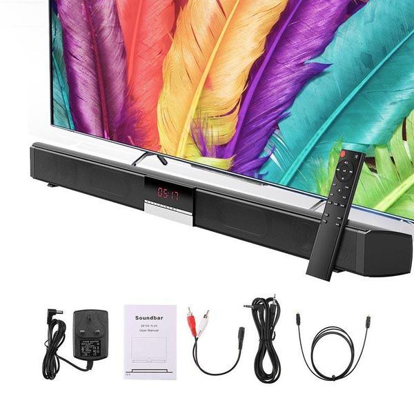 

mini speakers 40w wireless bluetooth speaker tv sound bar home theater systems soundbar subwoofer with remote