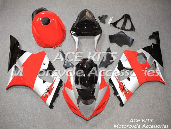 Ace Kitleri 100% ABS Motosiklet Motosiklet Kurayları Suzuki GSX-R1000 K3 2003-2004 Yılda Renk No.1556