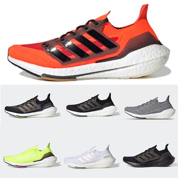 

ultra boost 2021 black solar mens running shoes yellow ultraboost 7.0 core triple white grey men women trainers sports sneakers 36-45
