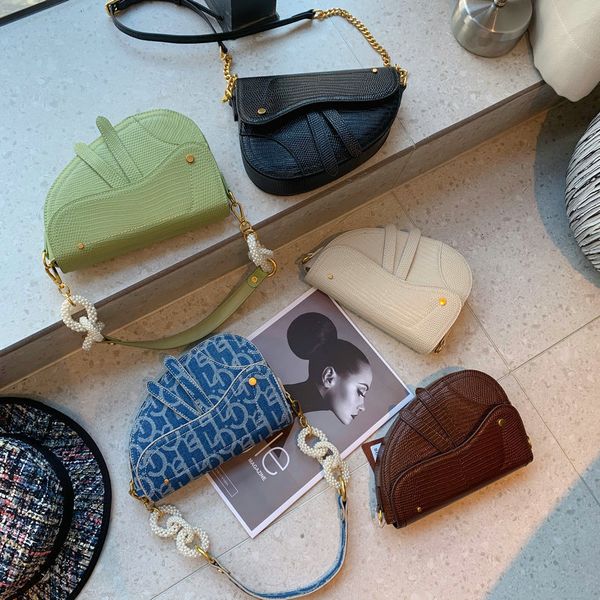 

telfar mini bags quilted leather multi pochette felicie akend zhouzhoubao123 fire g-class sense of foreign style saddle hanghhangbag marc