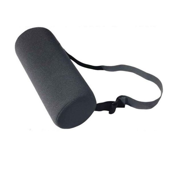 

seat cushions cylinder travel ergonomic for car lumbar roll office chairs universal adjustable buckle low back support waist protecter