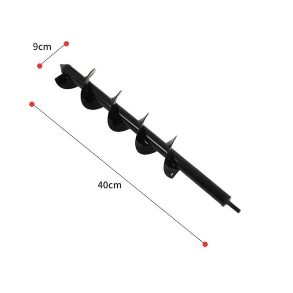 

250/400mm planter spiral drill bit post hole digger power garden auger kit sale professional bits