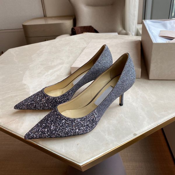 

love 65mm gradients glitter pumps bridal shoes stiletto heels women heel luxury designers dress shoes ladies evening wedding heeled factory, Black
