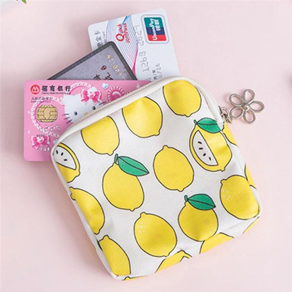 

diaper sanitary napkin storage bag canvas pad makeup coin purse jewelry organizer pouch case tampon packaging bags