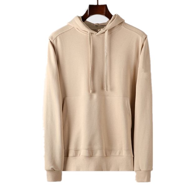 

toney jumper 2020fw konng gonng spring and autumn new fashion brand men's hoodie jumper hoodie coat pure cotton wool basic style, Black