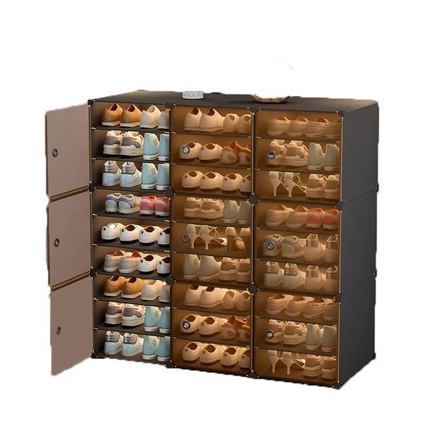 

clothing & wardrobe storage bedroom household shoe rack indoor good-looking dust-proof artifact simple and economical cabinet