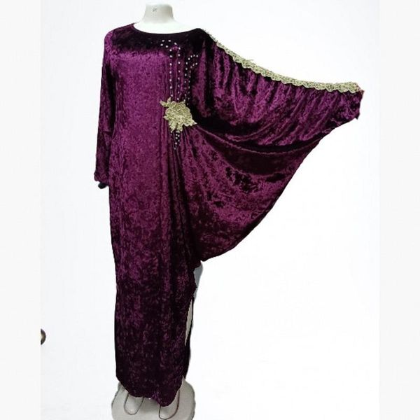 

ethnic clothing style classic african women dashiki fashion loose long dress maxi for clothes islamic robe, Red