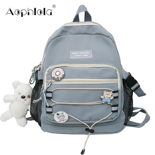 

backpack small women's nylon female casual rucksack school bag for teenage girl boy student book