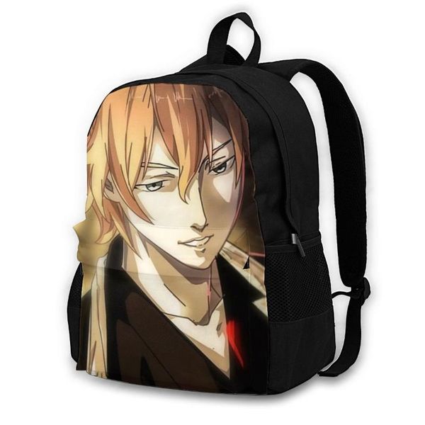 

backpack shokugeki no soma backpacks teen breathable fun polyester workout bags
