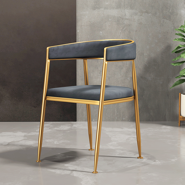 

nordic light luxury design home armchair modern industrial wind net red l restaurant chair casual makeup soft bag makeup stool