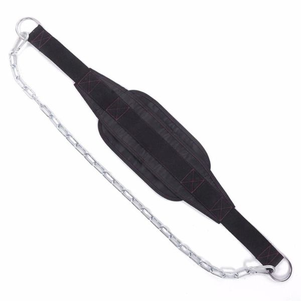 

sport belt adjustable gym musculation barbell plates lifting squat dip pull-up weightlifting equipment thickened chain