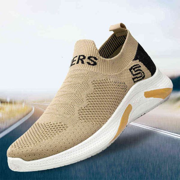 

2021 summer men's shoes korean version comfortable trendy fashion student casual breathable one foot sports, Black;white