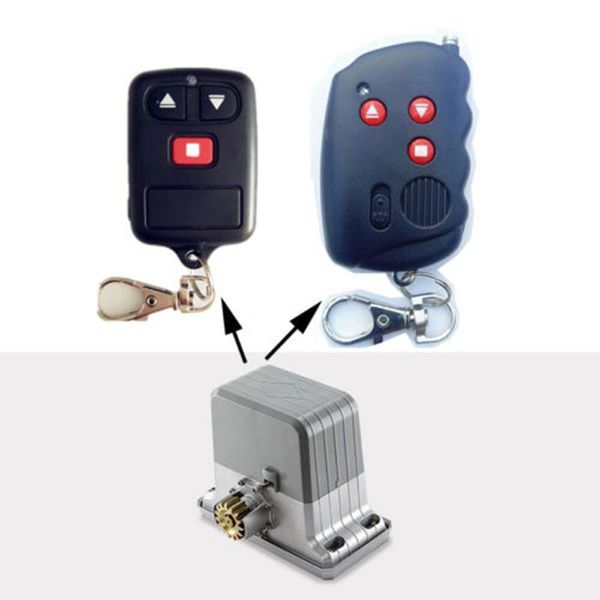 

418mhz replace remote control emitter for barrier boom gate sliding opener fingerprint access