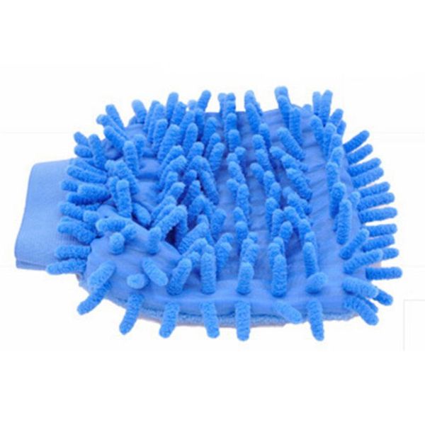 

car sponge 6x microfiber care kitchen household wash washing cleaning glove mit clean for glass bumpers wheels