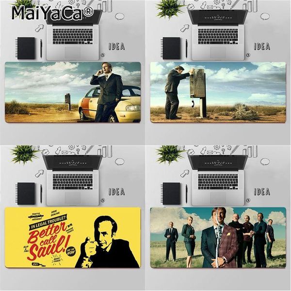 

mouse pads & wrist rests maiyaca better call saul office mice gamer soft pad large keyboards mat