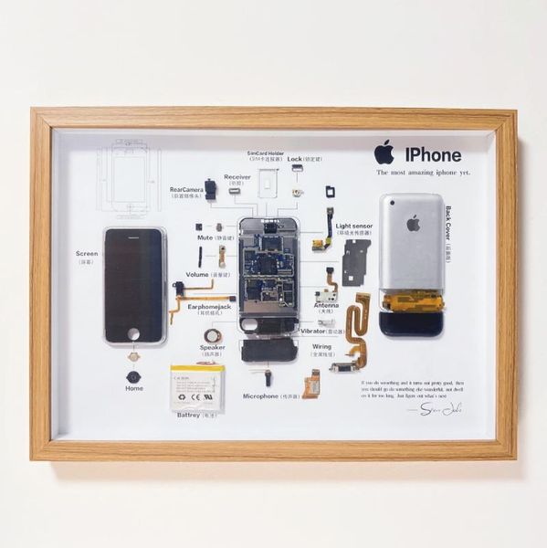 

frames apple generation mobile specimens show art collection