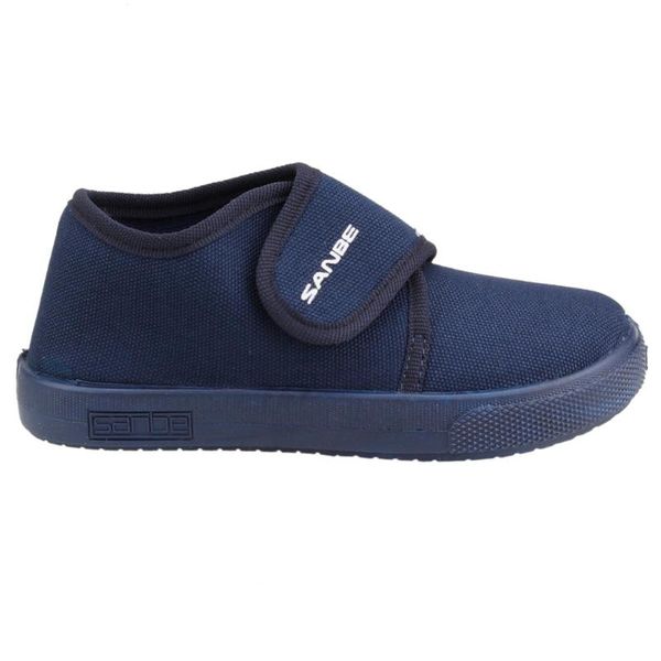 

slipper operates in 106 p102 school nursery girl/male child linen panduf shoes, Black;grey